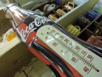 【Coca-Cola】 ボトル型　ティン温度計