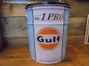 Gulf スツールオイル缶　①