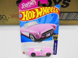 Hotwheels 1956 コルベット ピンク バービー