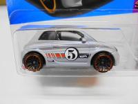 Hotwheels フィアット 500e グレー