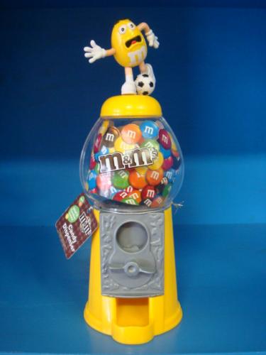 楽天市場】m&m's チョコレート ディスペンサー 全3色 イエロー
