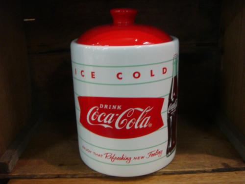 Coca Cola コカコーラクッキージャーH : ケンズ・アメリカン雑貨