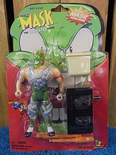 「フィギュア帝国２」ヴィンテージトイ大特集‼️（美品・１９９７年） T.F FAVORITE / a122 MASK SGT アクションフィギュア ブリスター